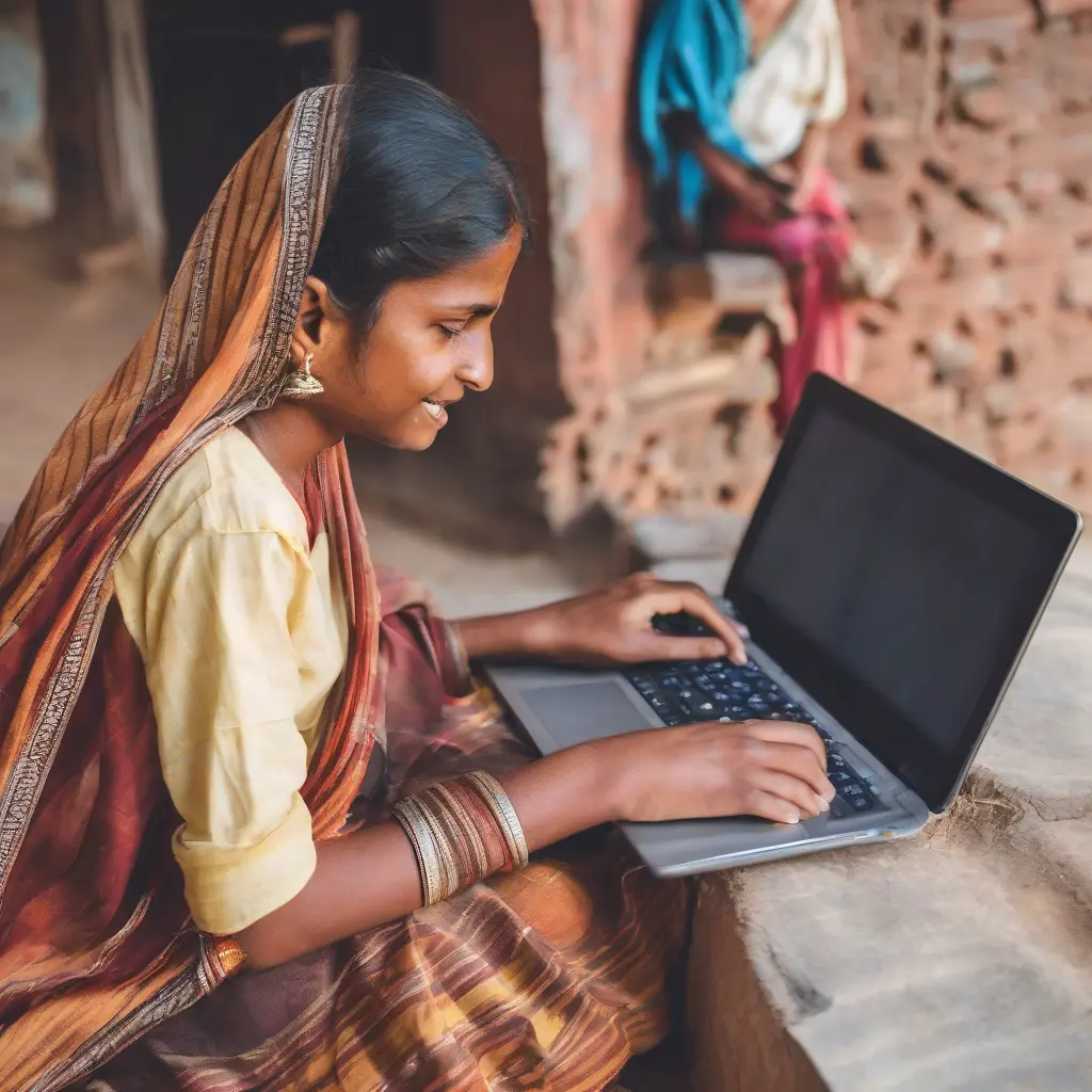 The Impact of Local Language Online Courses on Education in Rural India